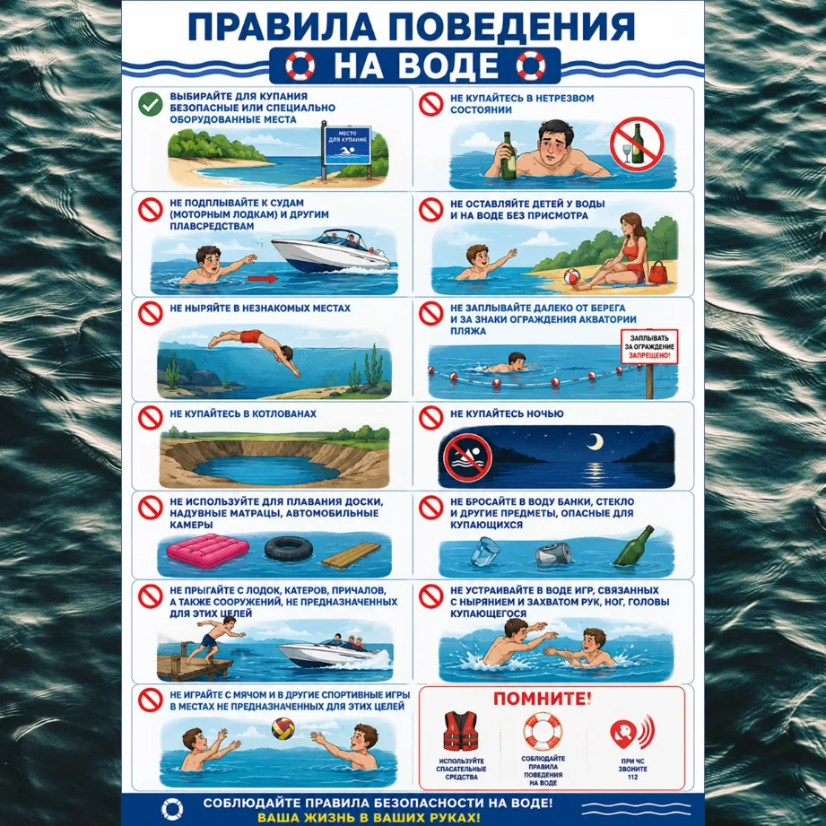 #БЕЗОПАСНОСТЬНАВОДЕ
