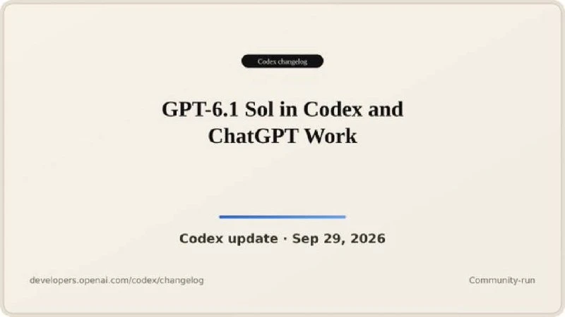 🔴 GPT-6.1 Sol вышла — Альтман выпустил короля среди моделей для кодинга и профессионал...