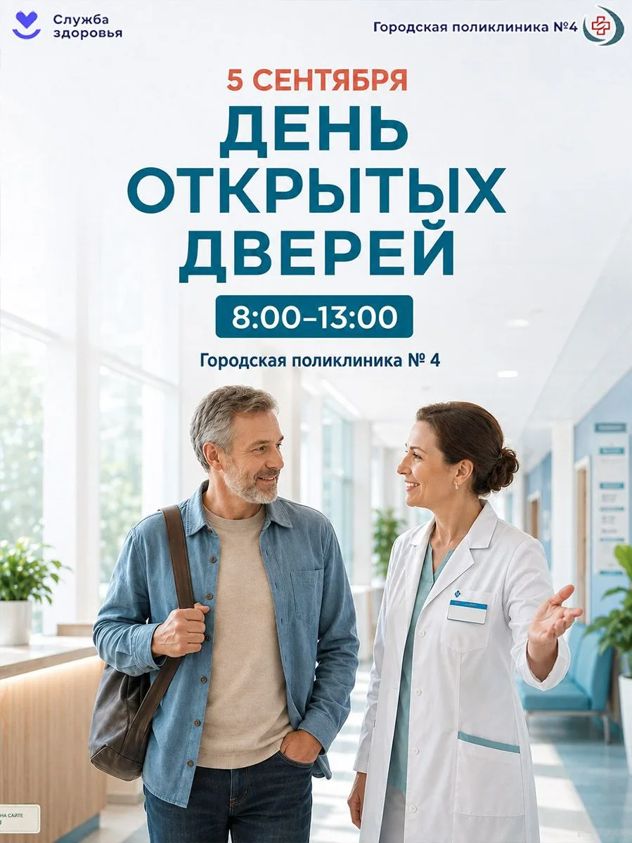 🩺 День открытых дверей в городской поликлинике № 4