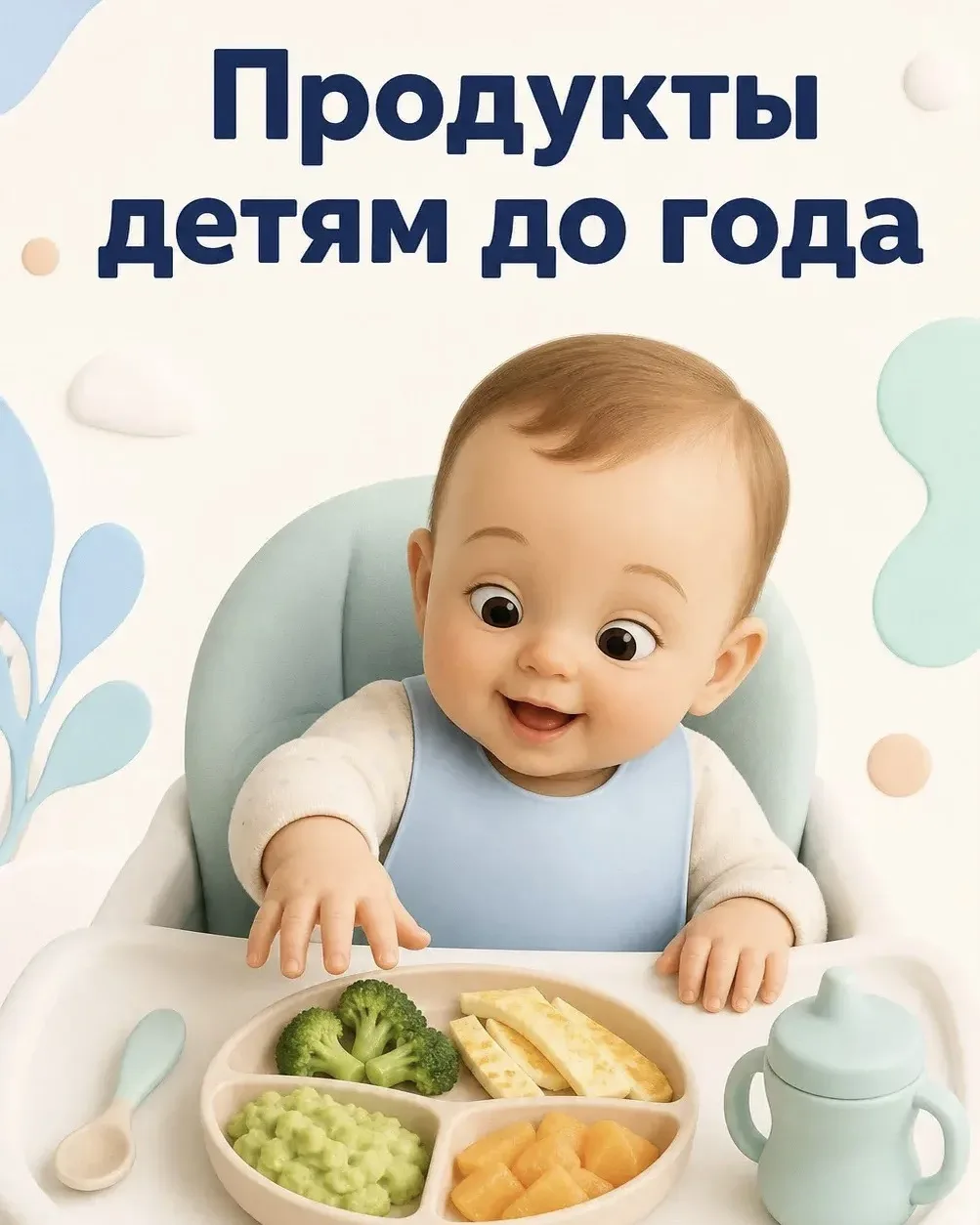 Продукты детям до года
