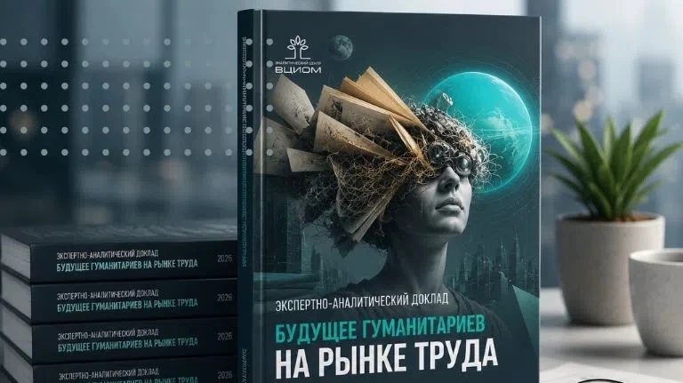 📚Аналитический центр ВЦИОМ опубликовал доклад «Будущее гуманитариев на рынке труда», посвященный пе