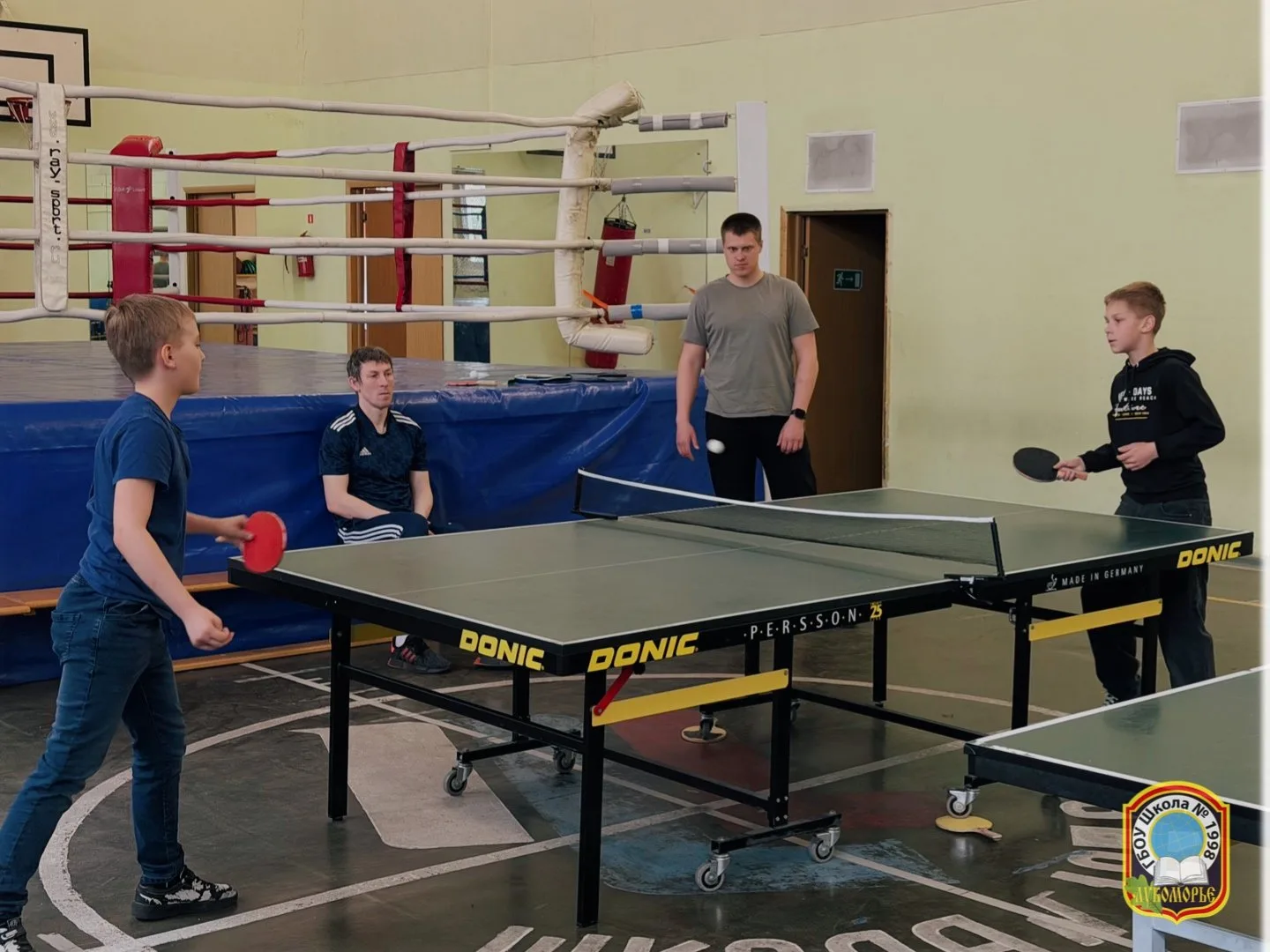 🏓 Турнир по настольному теннису  Ученики 5–11 классов приняли участие в школьном турнире по настольн