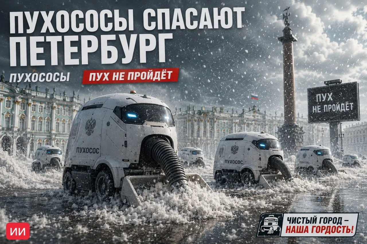 Спикер ЗакСа Александр Бельский заявил, что «пухососы» могли бы пригодиться Петербургу,...