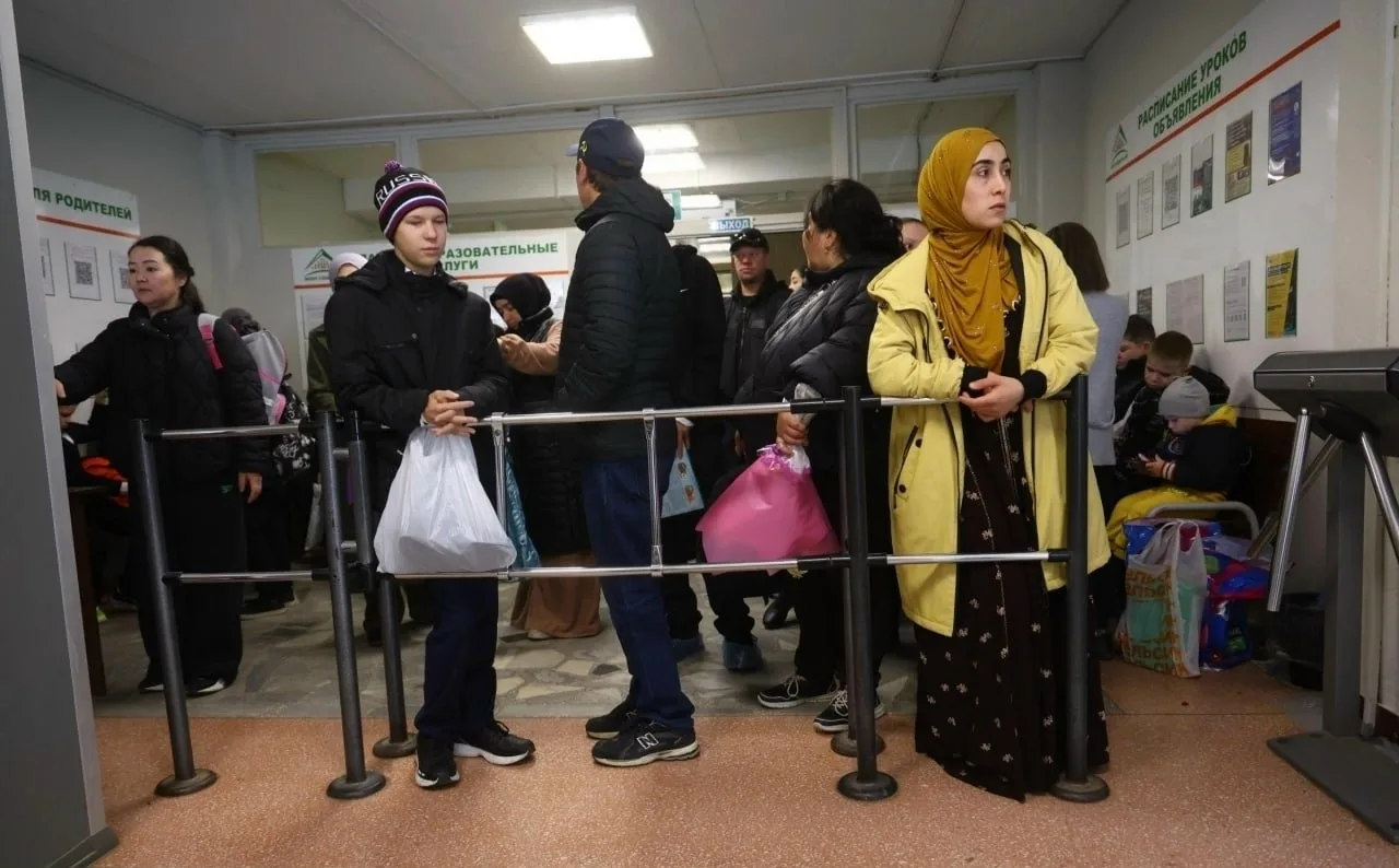 Русских детей вытесняют дети приезжих.