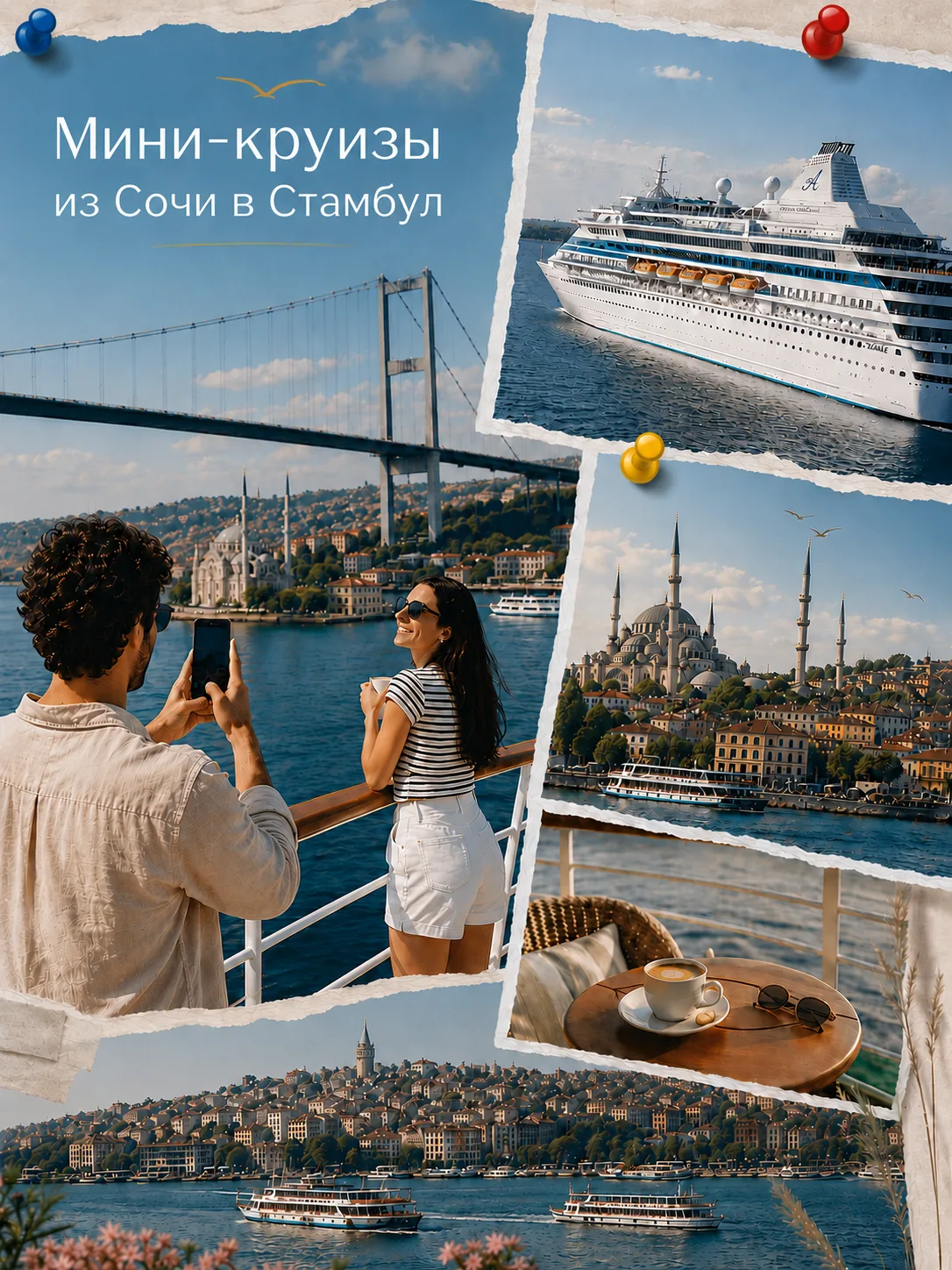 Из Сочи — за впечатлениями в Стамбул!