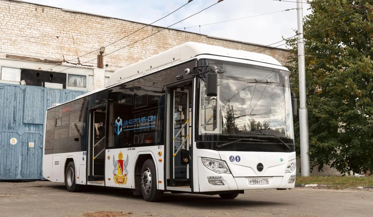 🚌 На линию в Курске вышел новый тестовой автобус «Лотос»