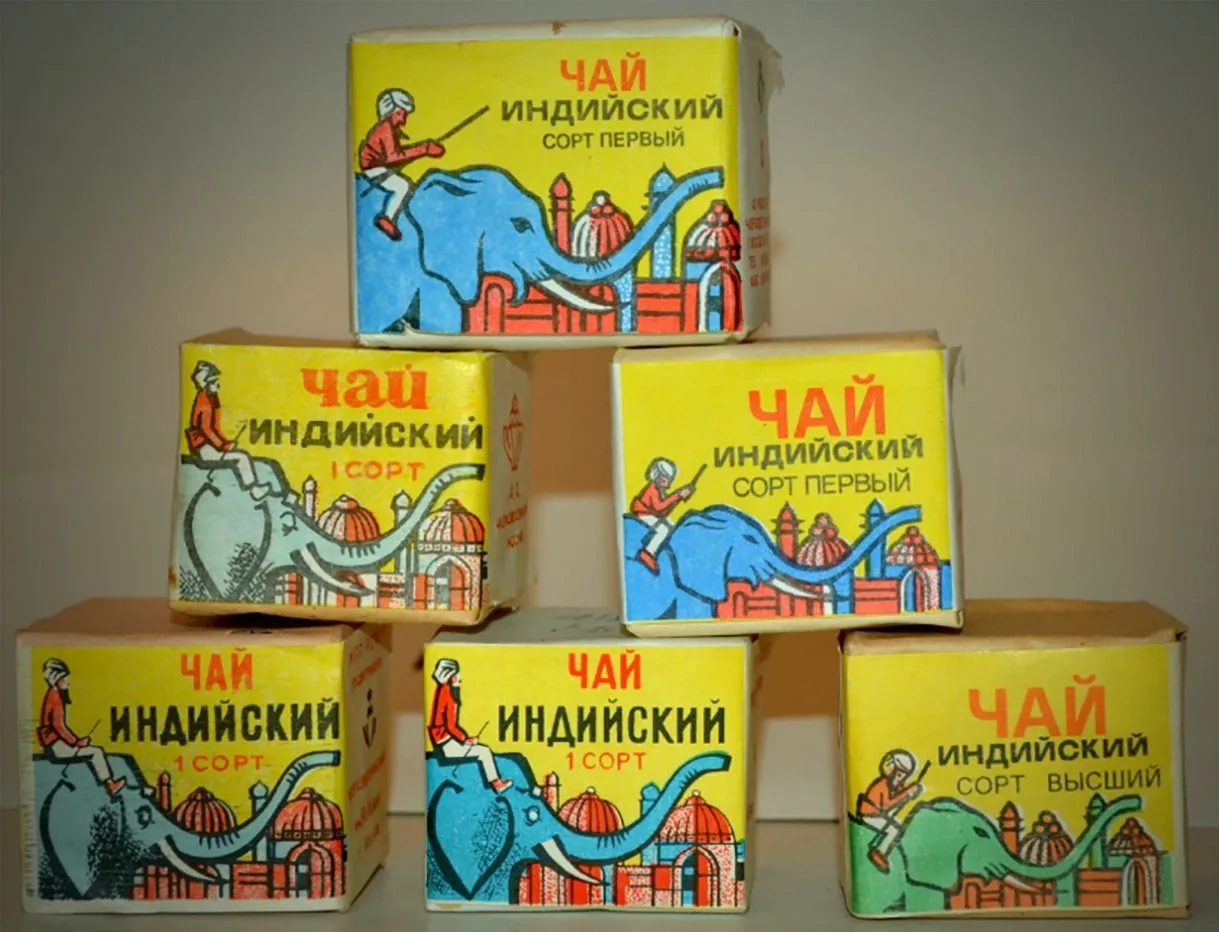 Чай co слоном считался самым вкусным. Однако, слоны-то оказывается были paзного цвeта