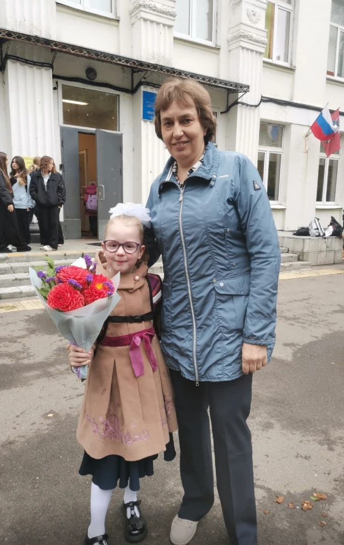 💬 Лиза, 1 «З» класс — учителю Сание Мансуровне: