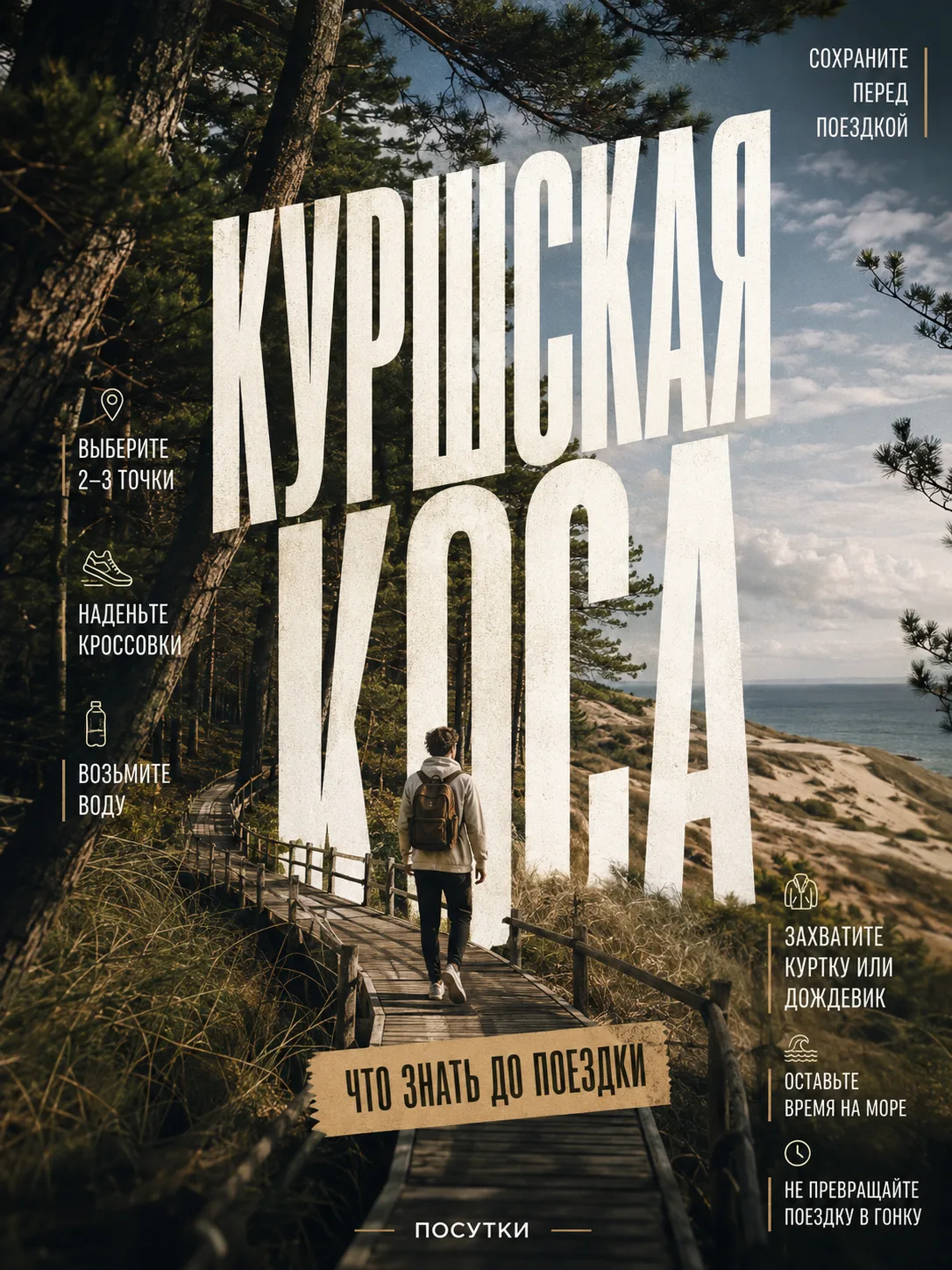 🌲 Собрались на Куршскую косу? Вот что лучше знать ДО поездки.