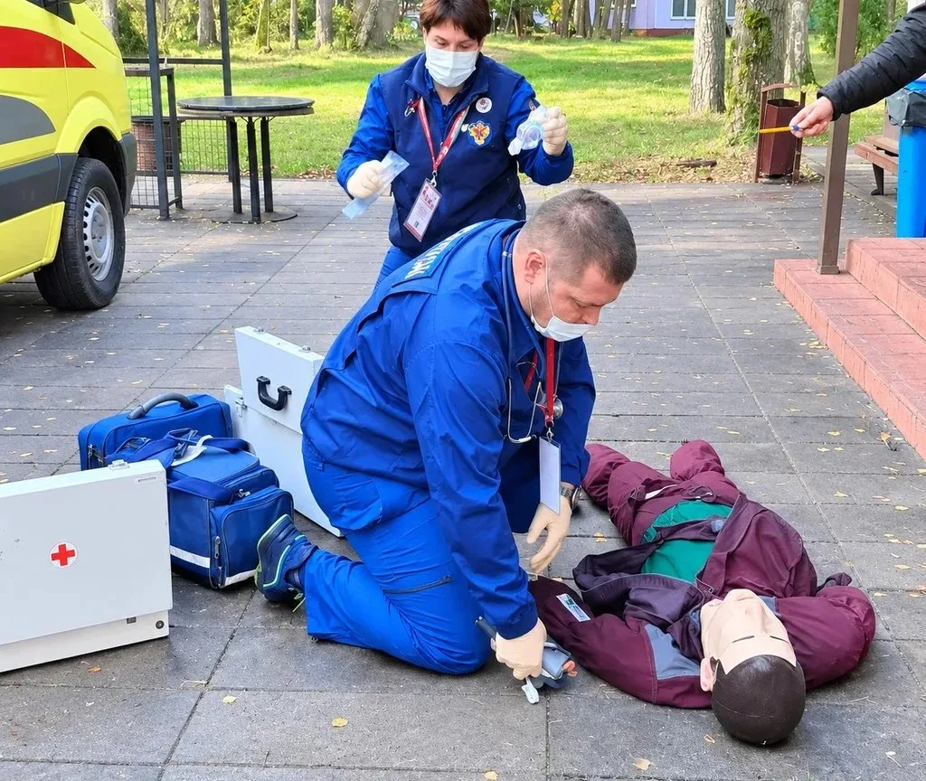 🚑Нижегородские врачи скорой помощи вошли в топ-3 на международных соревнованиях в Бела...