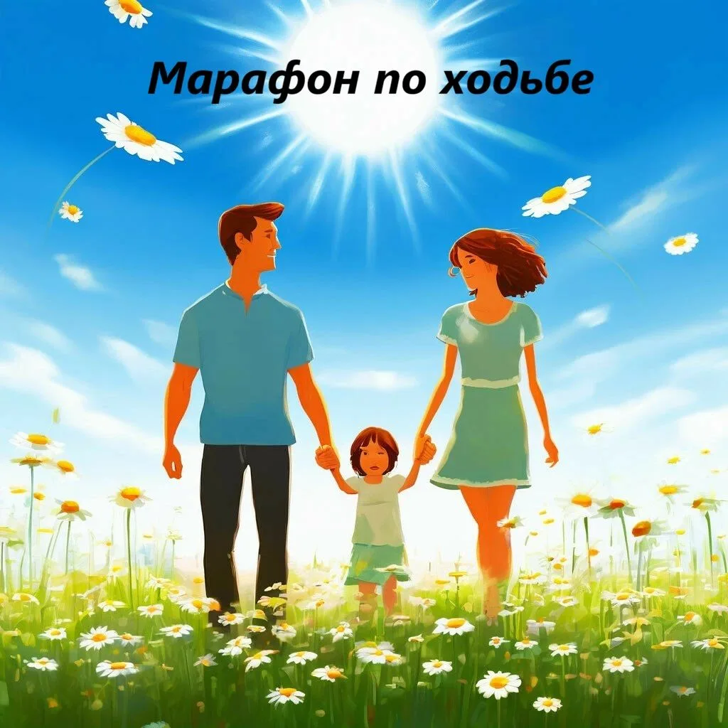 ⚡️ПРИГЛАШЕНИЕ НА ФЕСТИВАЛЬ ПО ФОНОВОЙ ХОДЬБЕ «РОМАШКОВЫЙ МАРАФОН»!