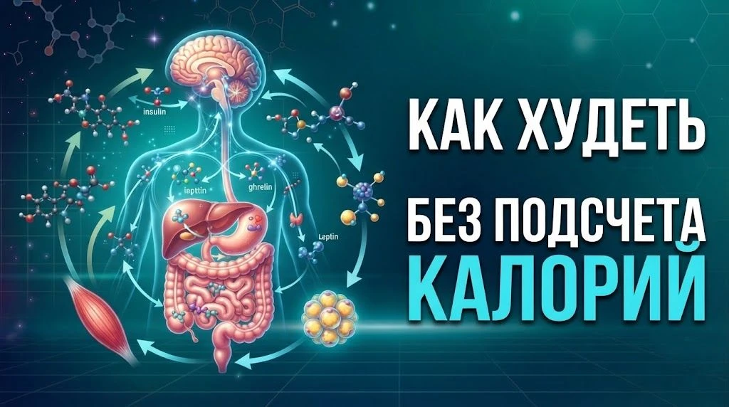 🔥 Как худеть без подсчета калорий: 5 физиологических приемов, которые создают дефицит ...