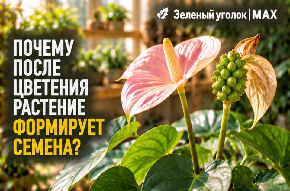 🌾 ПОЧЕМУ ПОСЛЕ ЦВЕТЕНИЯ РАСТЕНИЕ ФОРМИРУЕТ СЕМЕНА?