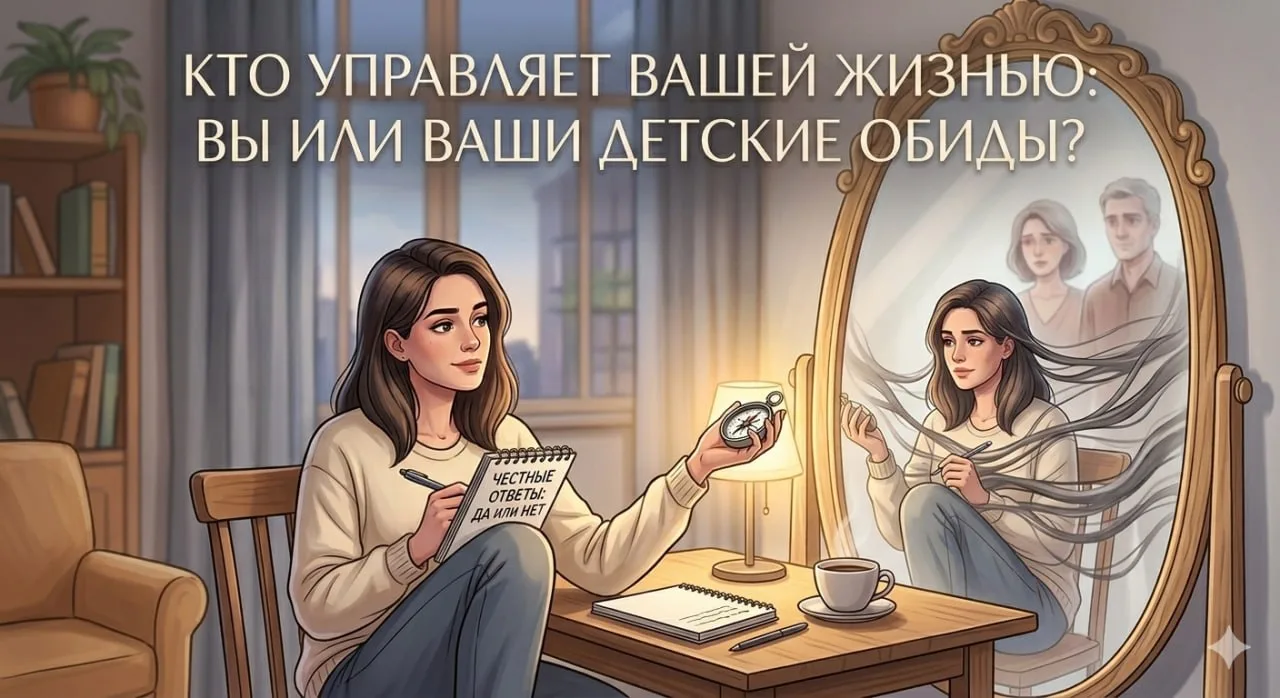 Тест: Кто управляет вашей жизнью: вы или ваши детские обиды?

Этот тест- зеркало, которое поможет ув
