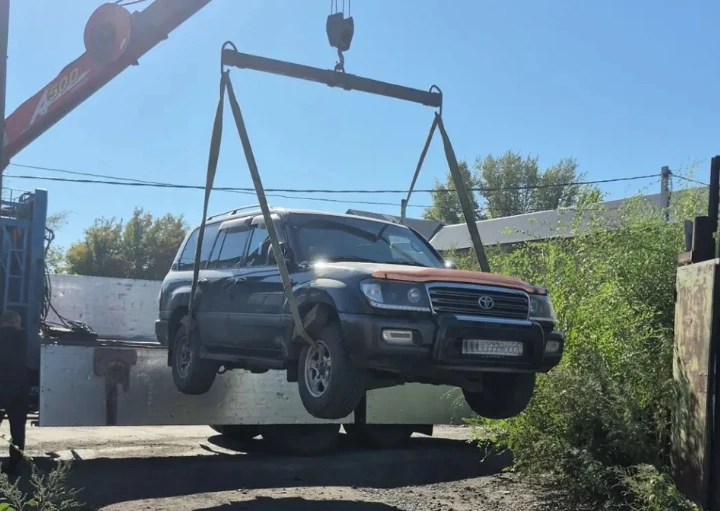 В Рубцовске приставы нашли скрываемый от взыскания внедорожник и передали его энергетикам