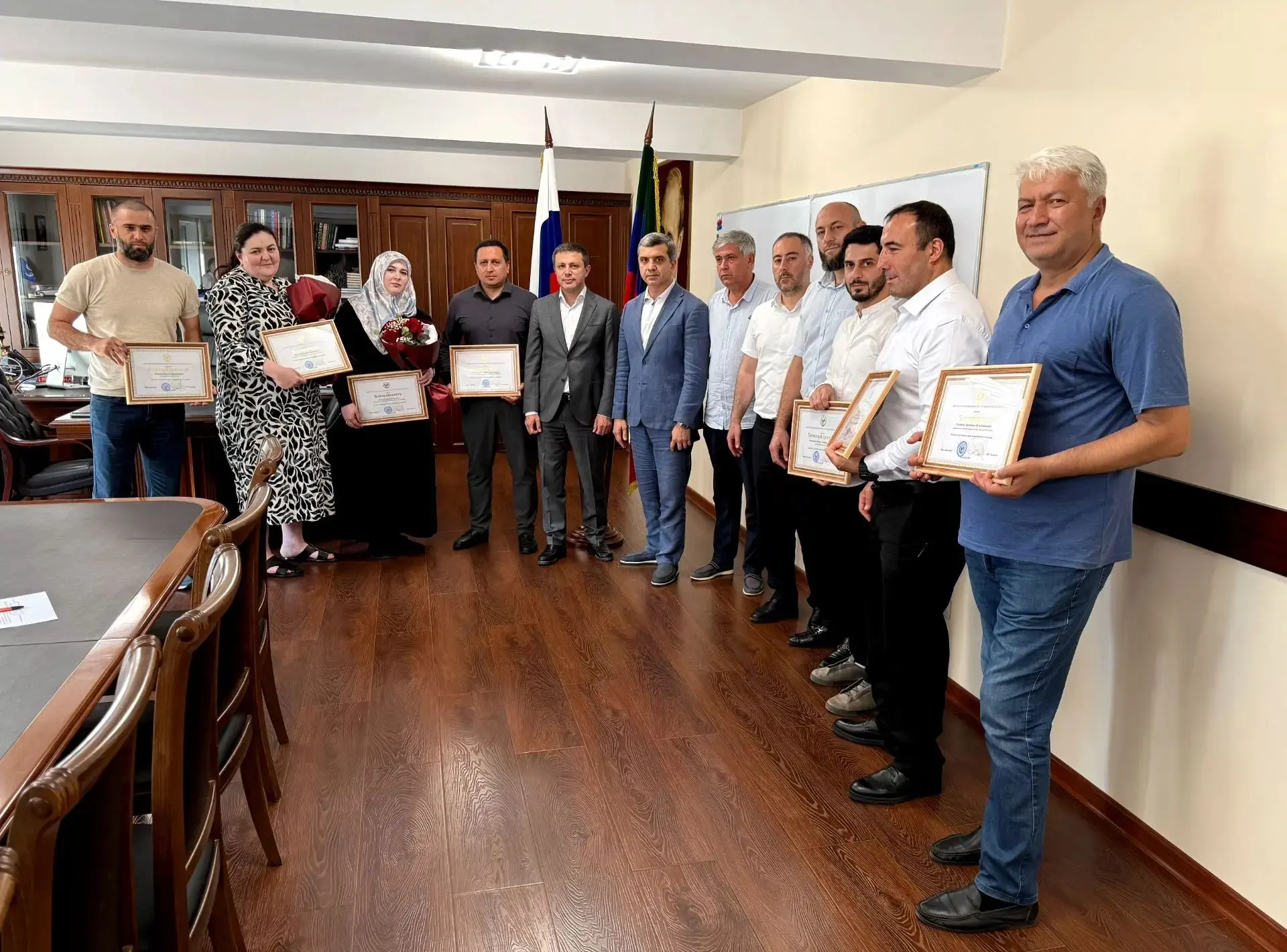 🤝В Министерстве промышленности и торговли Республики Дагестан состоялась торжественная...