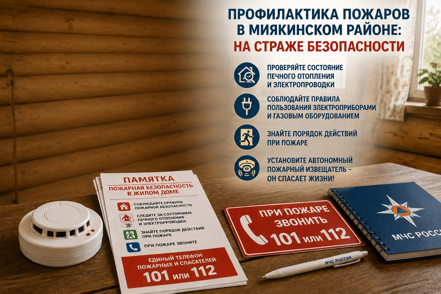 «Профилактика пожаров в Миякинском районе: на страже безопасности»