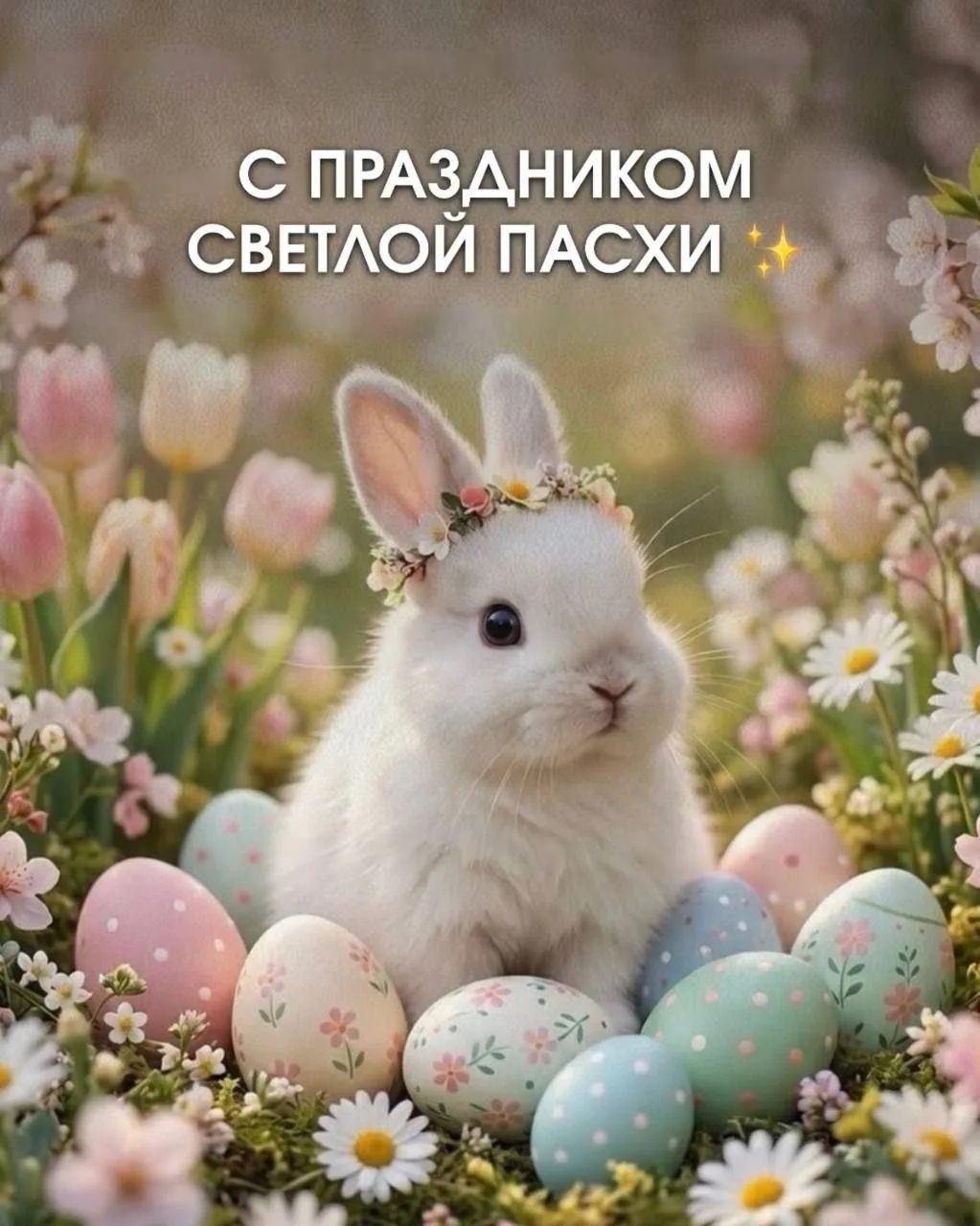 Поздравляем с праздником светлой Пасхи!