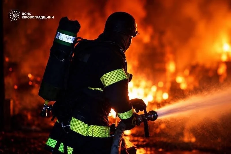 В Кировограде и его окрестностях, вечером и ночью была серия ударов Гераней🚀