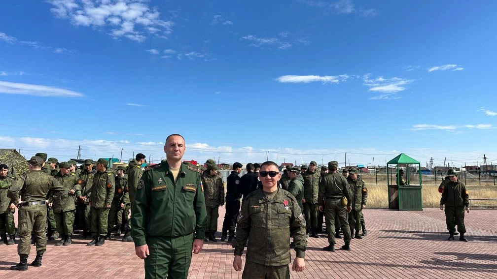 Сегодня состоялось торжественное открытие учебных сборов по обучению начальным знаниям ...
