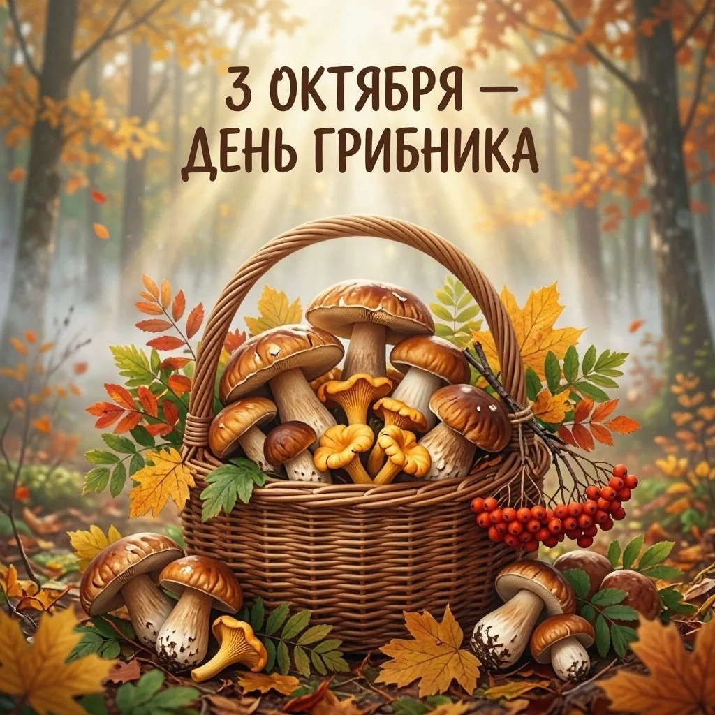 🍄 День грибника! 🍄