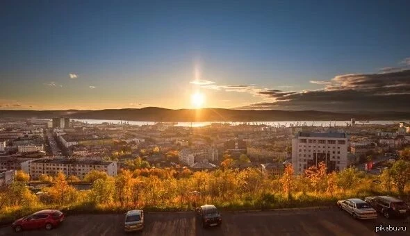 В Мурманске начался полярный день. Солнце не будет заходить за горизонт до 22 июля..   Солнце в саам