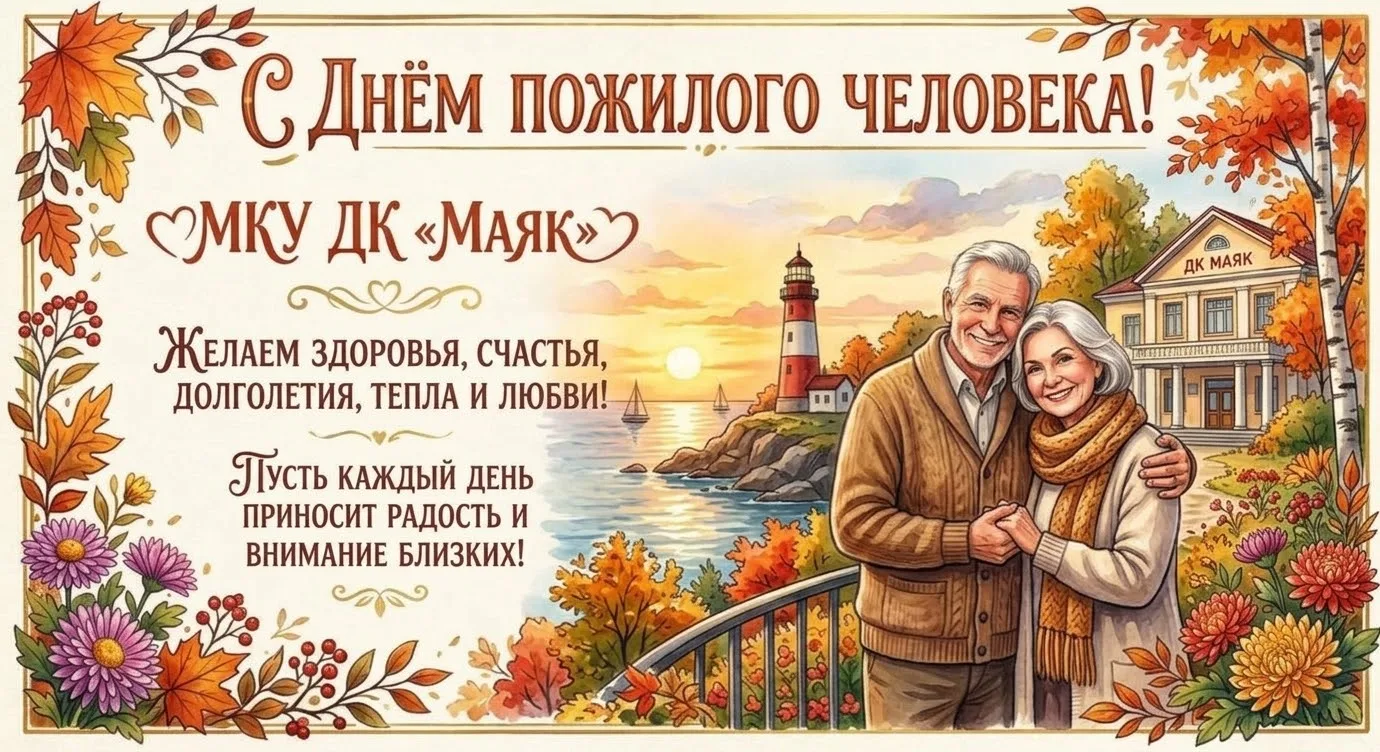 С Днем пожилого человека! 💐