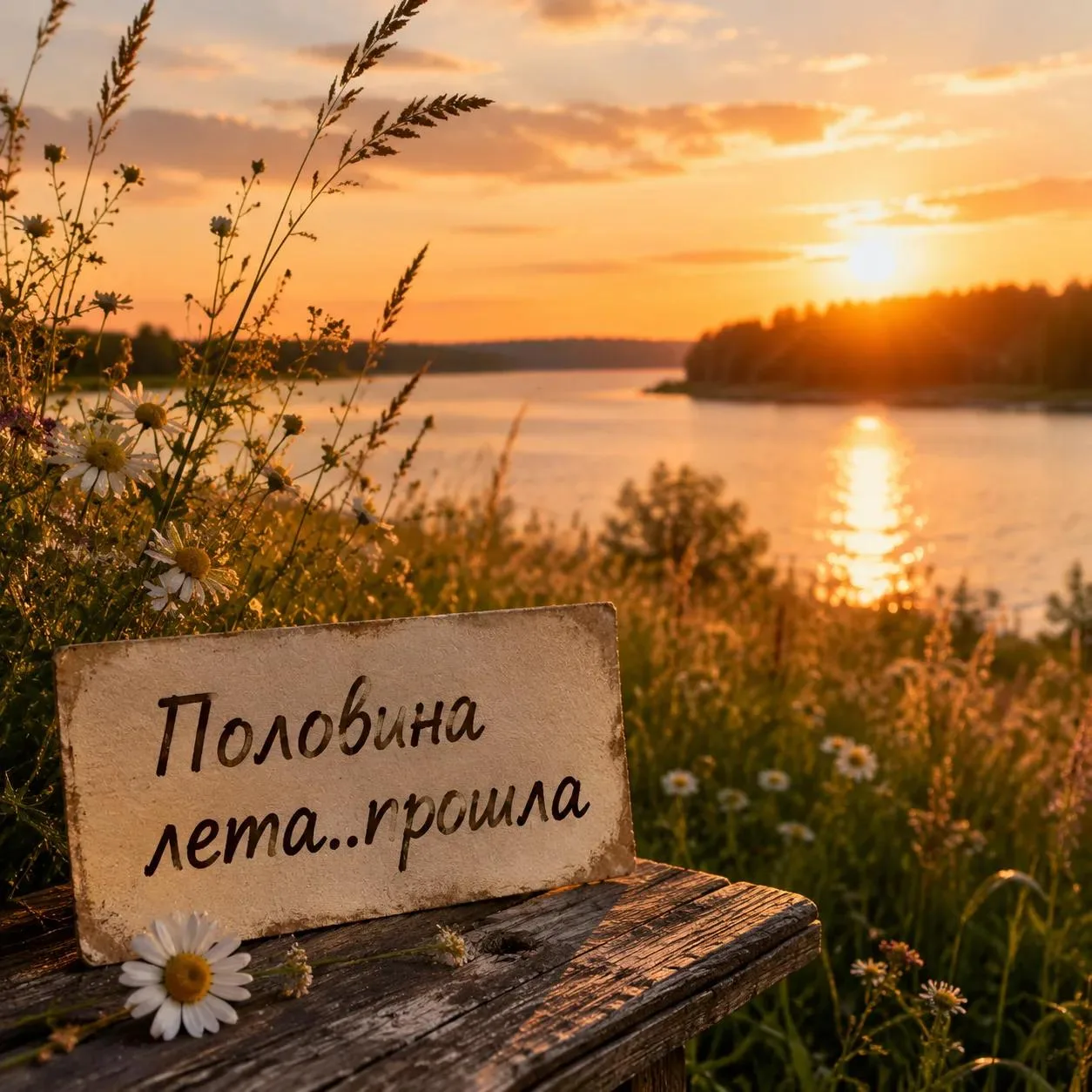 Да, время летит стремительно — июль уже перевалил за экватор.                          ...