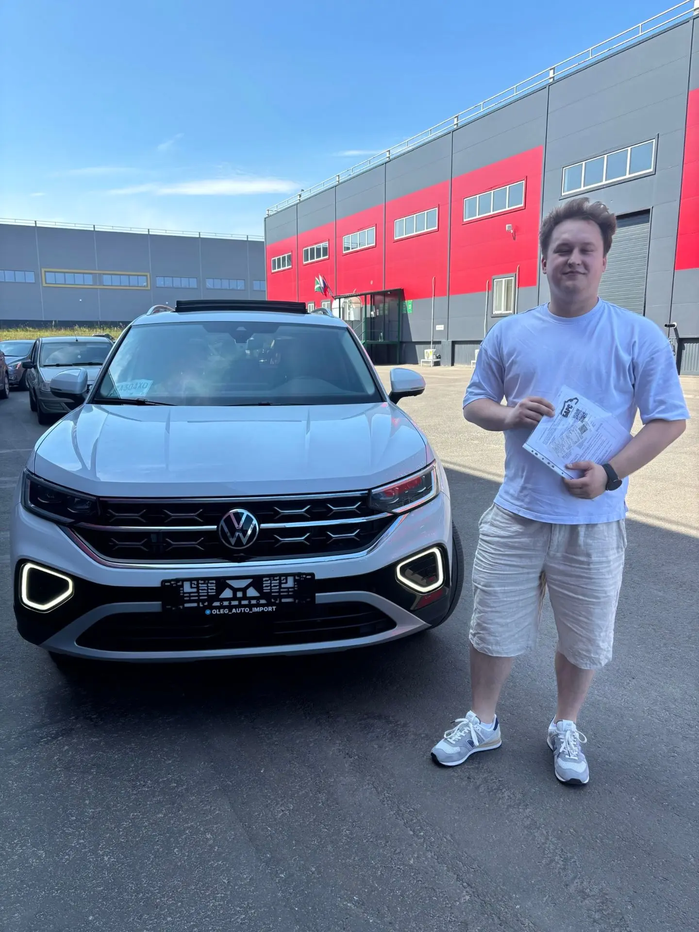Выдали 🚘 VW Tayron Илье из Города Москва +1 тайрон в Москве ✔️