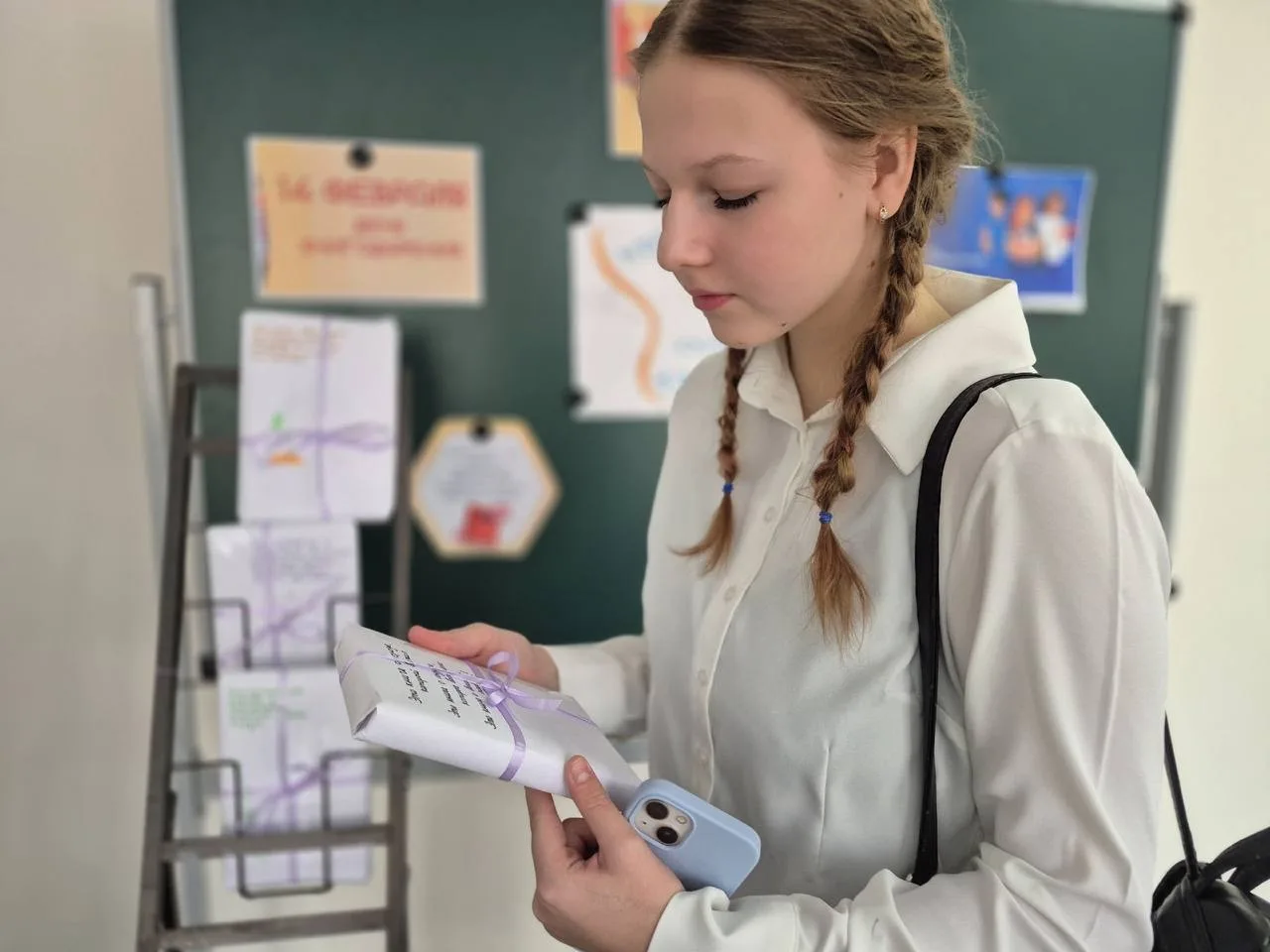 📚В нашей школе прошла акция книгодарения!  14 февраля во многих странах мира отмечают Международный 