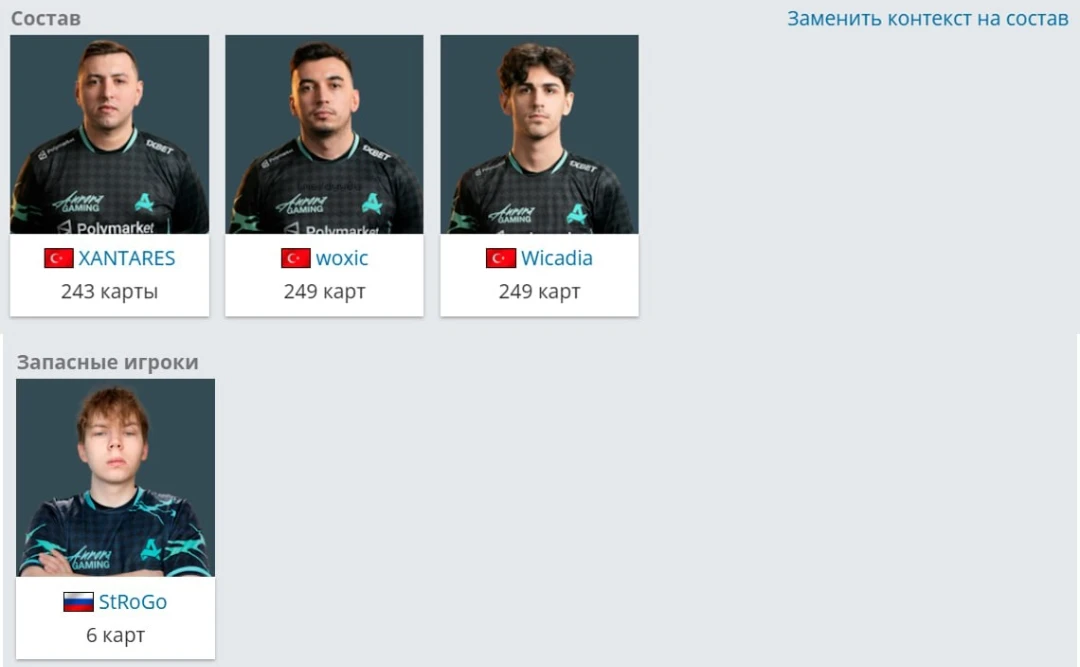 Aurora: -Соулфлай -Мэйджор 
+kyxsan и +Jimpphat

Ну а пока выпускайте зверя на замене!

https://max.