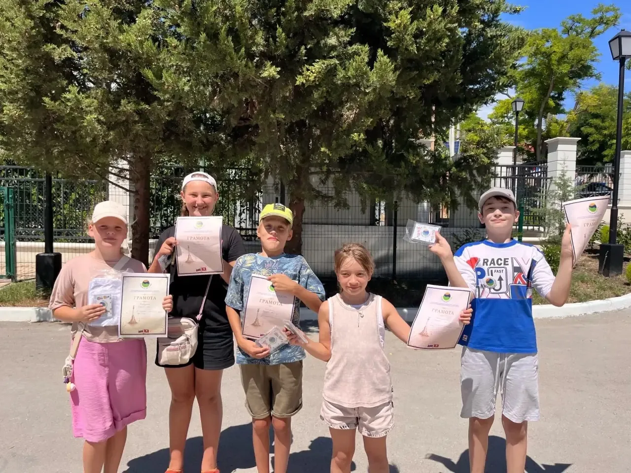 Завершение 2 смены программы «Планета детства в школах« ГБОУ СОШ 39 имени Героя Советск...