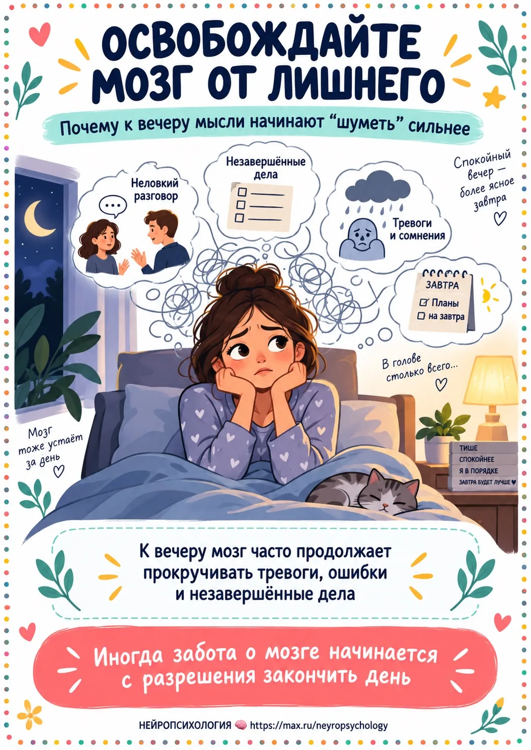 🧠 Освобождайте мозг от лишнего