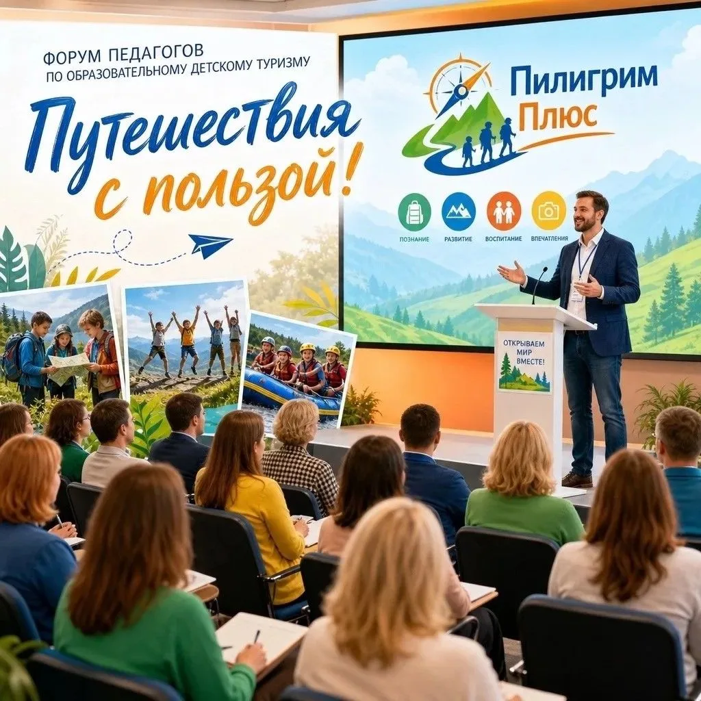 🌍 Приглашаем учителей на ежегодный педагогический образовательный форум «Путешествия с...