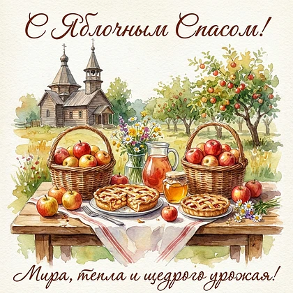 🍎Светлый праздник Преображения Господня, или Яблочный Спас, — это традиционный день ра...