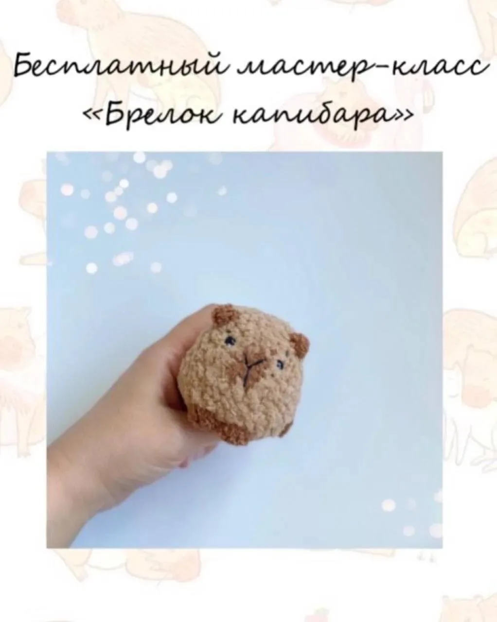 🧶 Капибара описание.