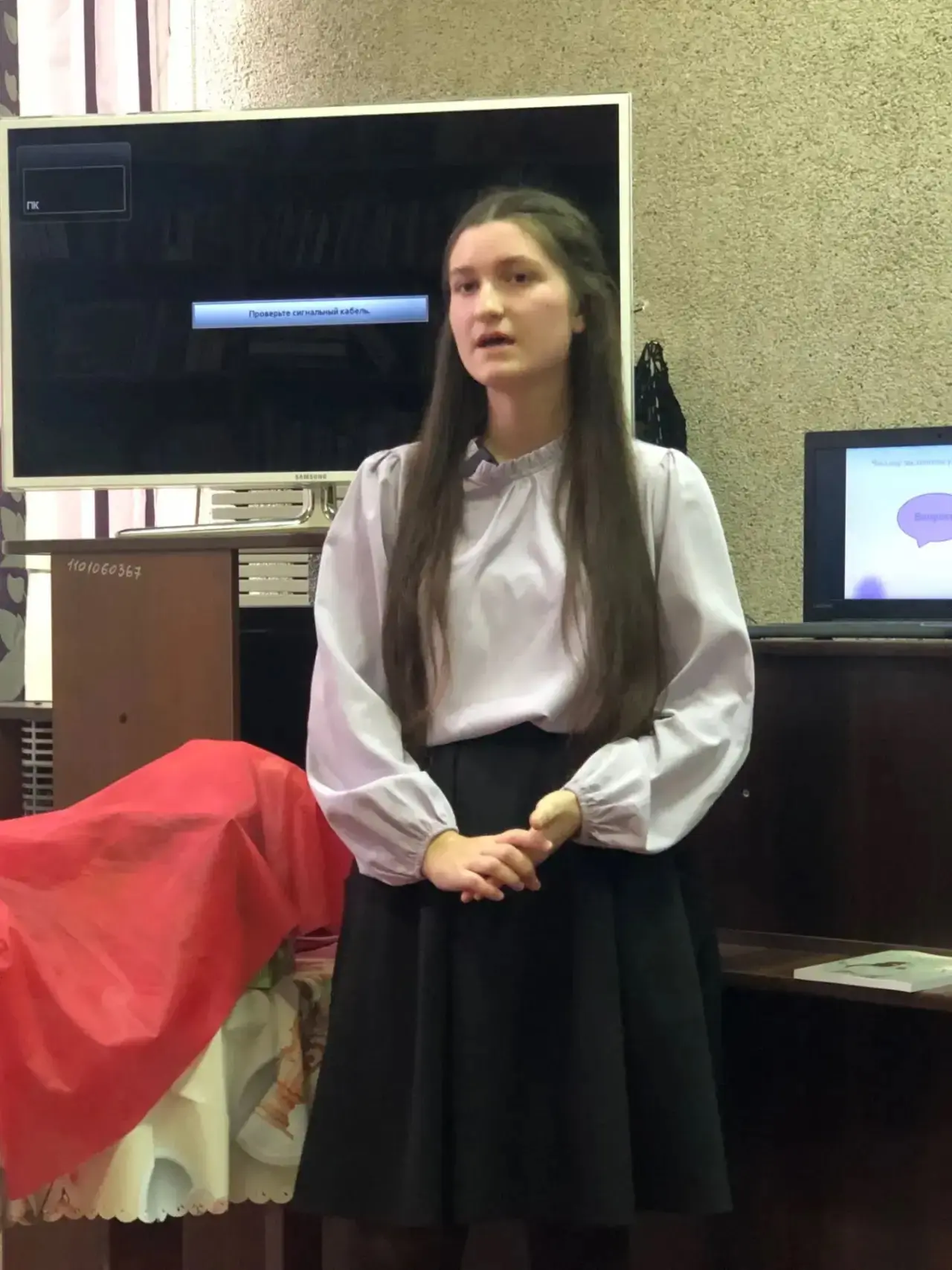 🏆 Воспитанница студии журналистики и литературного творчества нашего Центра Софья Рогожникова (руко