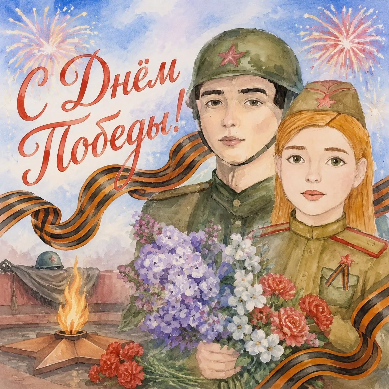 🔥 С Днём Великой Победы! 🕊