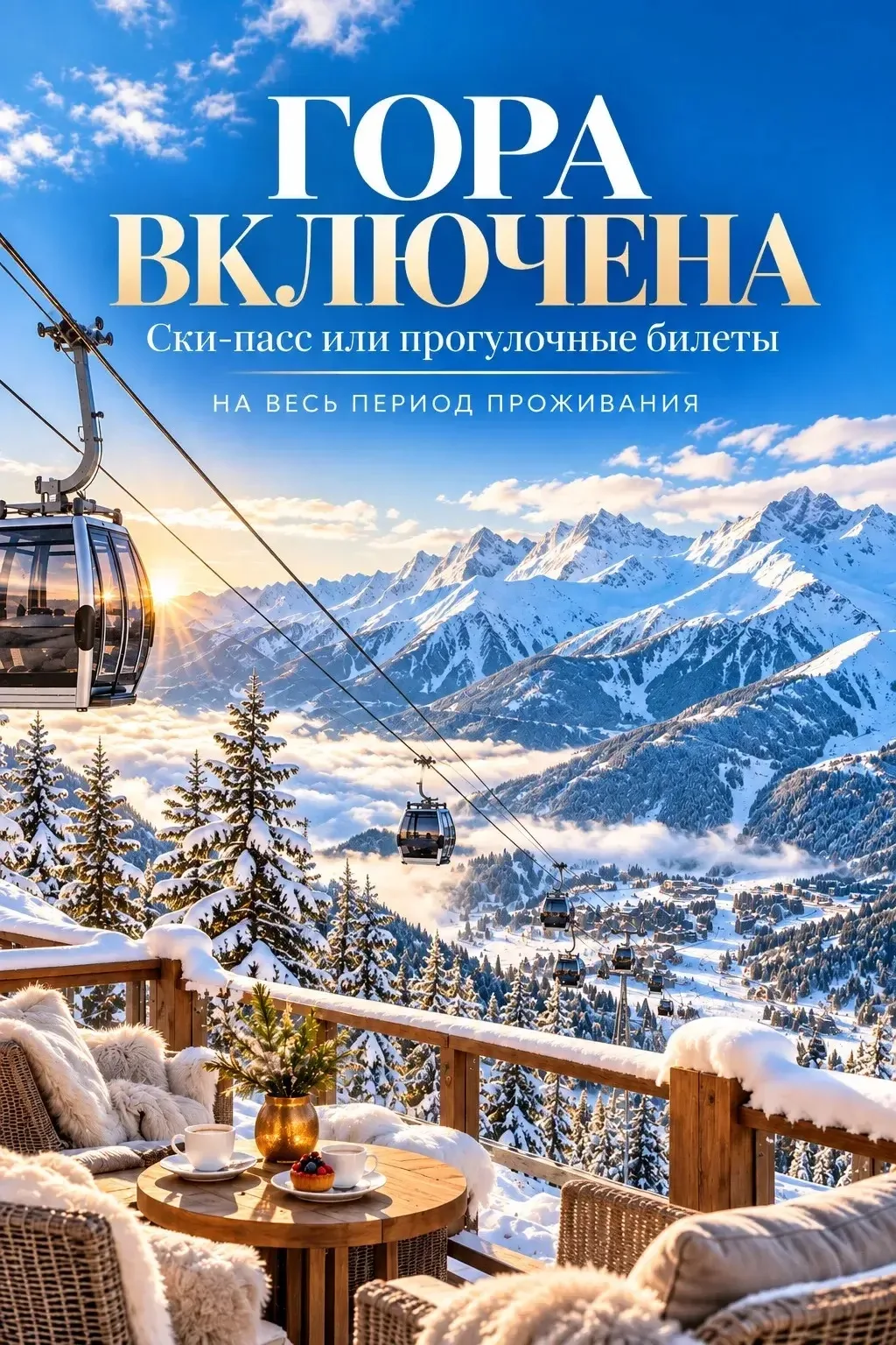 🏔️ «Гора включена» - новый формат отдыха на Красной Поляне
