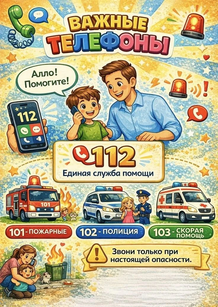 📢 РЕБЯТА! 📢

Сегодня мы напомним вам и вашим родителям о важных телефонах — сохраните этот пост, ч