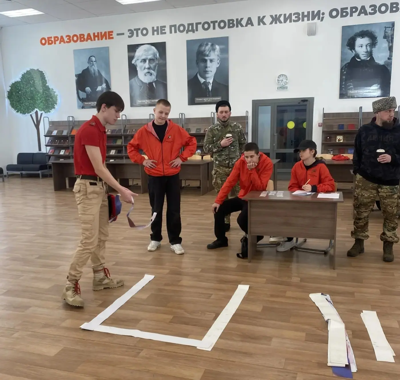 Отличный результат  юных патриотов!  🇷🇺Две команды наших отважных юнармейцев хорощо прошли все испыт