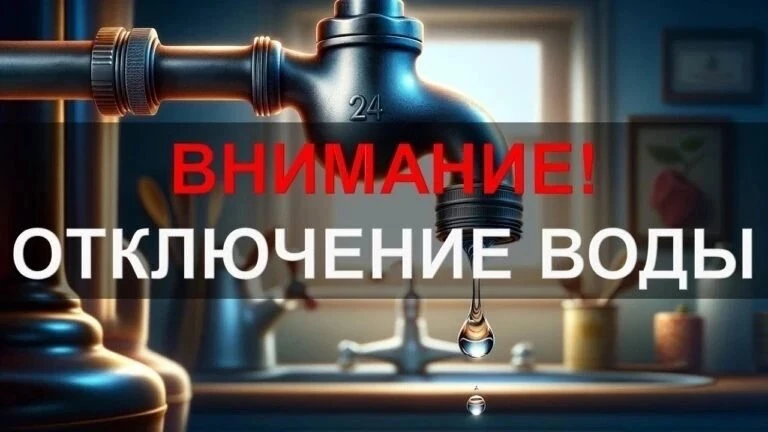 ❗️НАПОМИНАЕМ❗️

❗Отключение воды❗ 

В связи с проведением плановых ремонтных работ на водозаборных с