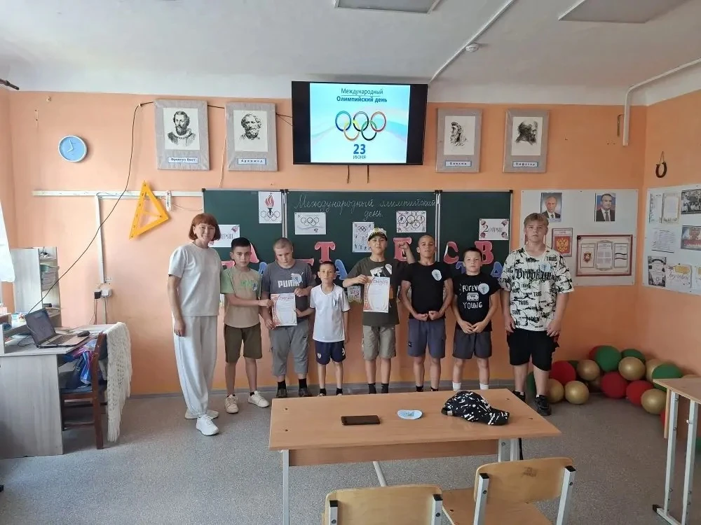 День юных олимпийцев на тематической площадке «Планета детства» ⚽️