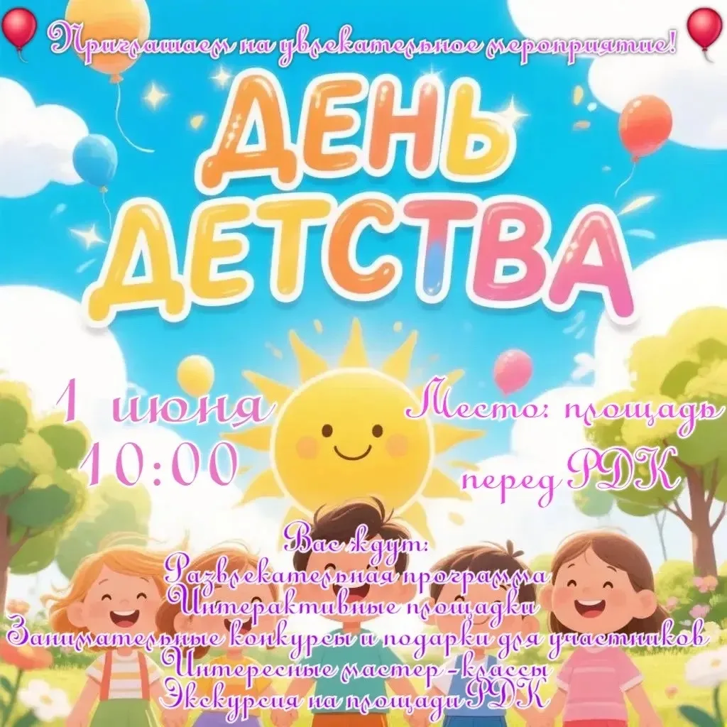 📅 1 июня 2026 года