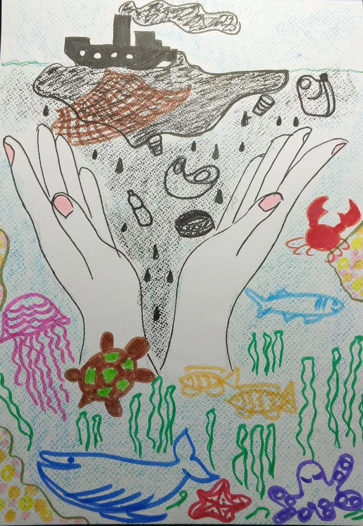 🎨 Обучающиеся МАОУ СОШ № 48 — участники международного конкурса «Я художник. Цели ООН в области усто