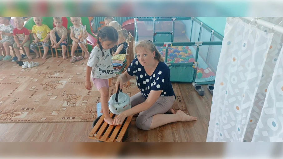 В рамках летне-оздоровительных мероприятий в нашем саду проходила процедура «гигиеничес...