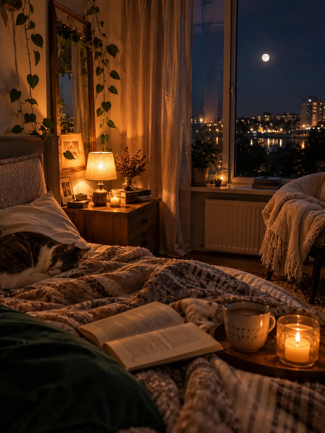 Завершаем этот день в тишине и гармонии...🕯️ 💆‍♀️🧘‍♀️ 🕯