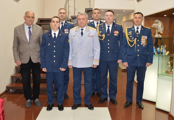 Сотрудник академии присягнул на верность Родине  27 мая в музее истории уголовно-исполнительной сист