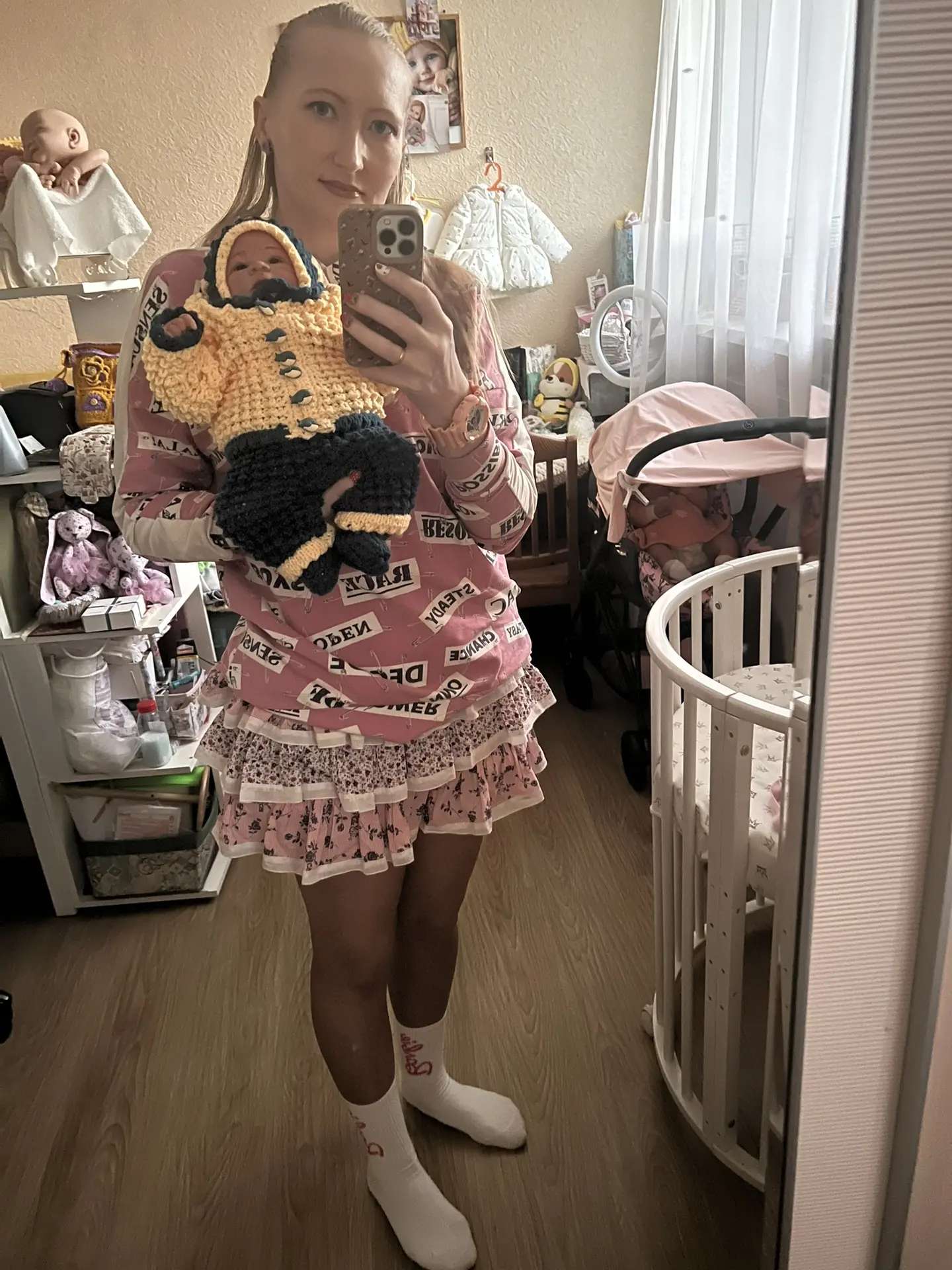 Я со своим коллекционным малышом