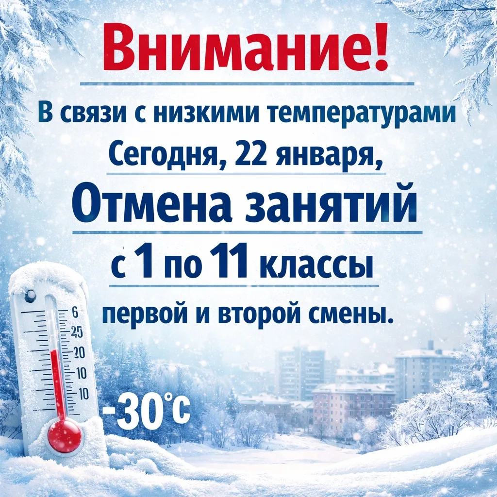 ВНИМАНИЕ❗️ОТМЕНА ЗАНЯТИЙ❗️